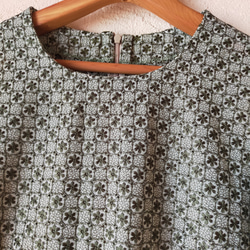 糸刺繍レースのワンピース 16枚目の画像