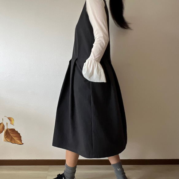 タックスカートワンピース(色選択) 11枚目の画像