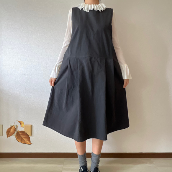 タックスカートワンピース(色選択) 13枚目の画像