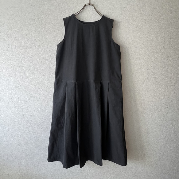 タックスカートワンピース(色選択) 2枚目の画像