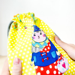 巾着 / odekake-torako 3枚目の画像