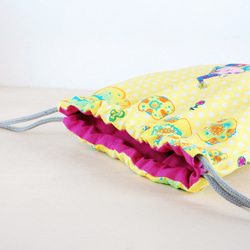 巾着 / odekake-torako 2枚目の画像