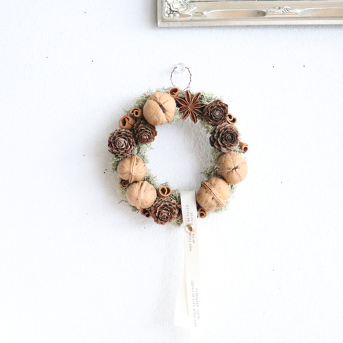 フラワー・リース kurumi くるみのリース リース Deuxieme(ドゥズィエム) 通販 19879265｜Creema