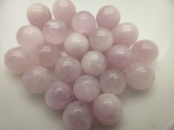 クンツァイト】/【ミルキーピンク色】/玉size(約6.7㎜〜約6.9㎜)/1set