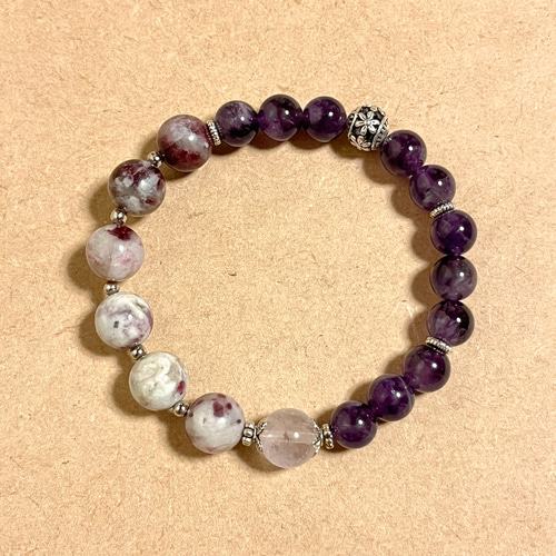 大人な心に癒しと愛をもたらす l 梅花トルマリンとローズクォーツと