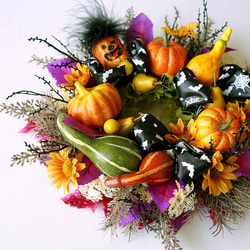 Halloweenにいかが？ハロウィンリース 3枚目の画像