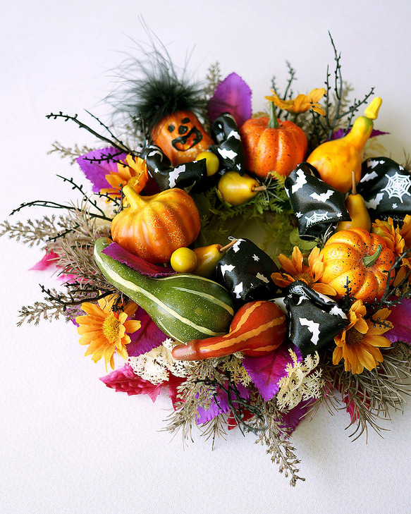 Halloweenにいかが？ハロウィンリース 3枚目の画像