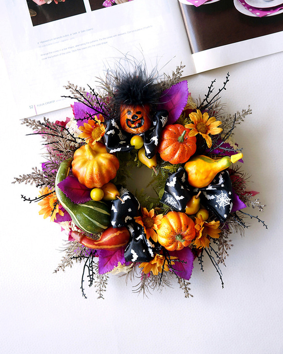 Halloweenにいかが？ハロウィンリース 1枚目の画像