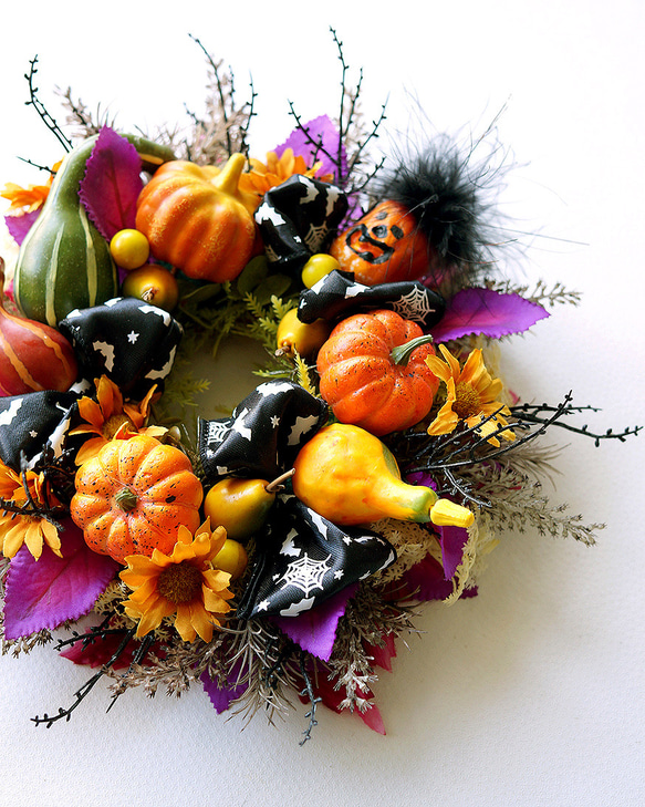 Halloweenにいかが？ハロウィンリース 4枚目の画像