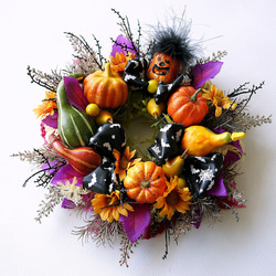 Halloweenにいかが？ハロウィンリース 2枚目の画像