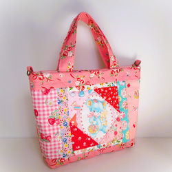 完成品】ハローベイビー絵本の1ページみたいなパッチワーク♪ミニ