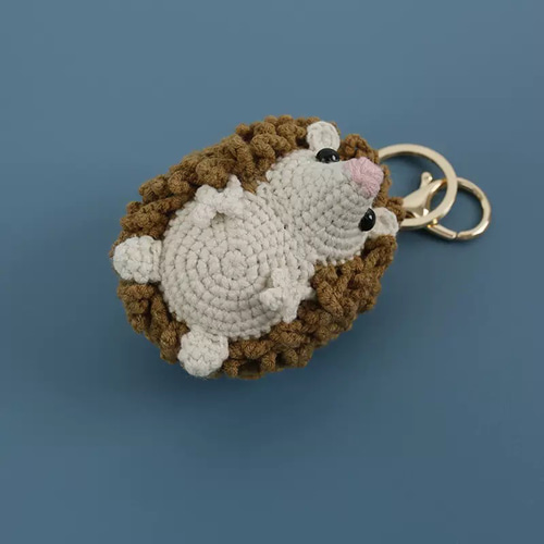 毛糸 手作り 編みぐるみ 人形 キーホルダー バッグチャーム 誕生日