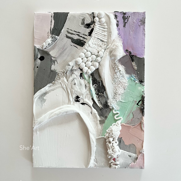 画　絵画　現代アート　アート作品　キャンバス　原画　1点もの F4号】猫のキャンバスアート 絵画原画 現代アート 作品証明書付