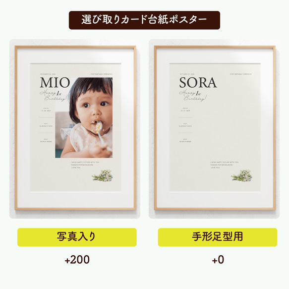 【新商品】選び取りカード 12枚セット｜記念撮影・バースデーフォトに 5枚目の画像