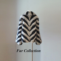 肉厚ふわふわ☆柔らかな手触りのミルキーホワイトファーコート上質