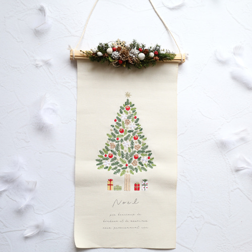 クリスマスタペストリー☆フォレスト☆No.262 クリスマス タペストリー