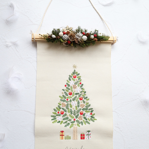 クリスマスタペストリー☆フォレスト☆No.262 クリスマス タペストリー