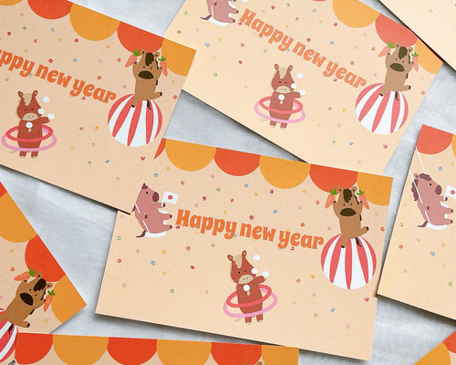 イラストのポストカード【Y様】 猫ちゃんシリーズ 4枚 ポストカード はがき イラスト かわいい