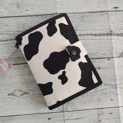 シール帳カバー スケジュール帳 バインダー レオパード柄 手帳カバー