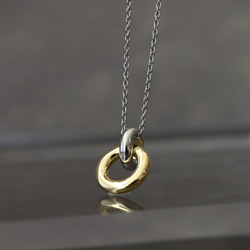 四葉クローバーモチーフ ネックレス カーネリアン ネックレス