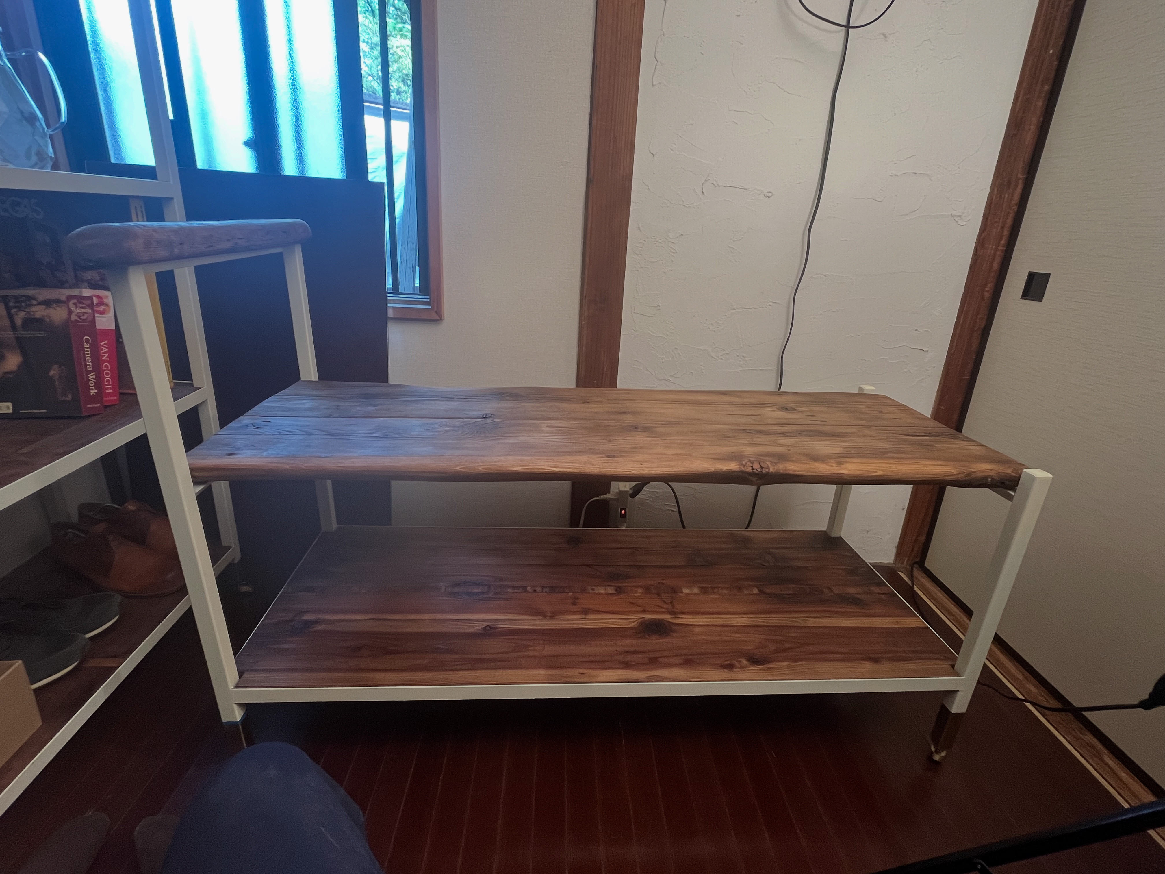 流木×古材×アイアン　ベンチorローテーブル