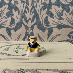 フランス フェーヴ 可愛い木馬 陶器 ミニチュア雑貨 その他調味