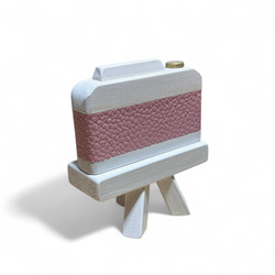 【女性向けギフト】カメラ型の可愛いフォトフレーム｜誕生日・記念日・インテリアにぴったり 4枚目の画像