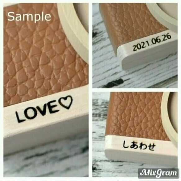 【女性向けギフト】カメラ型の可愛いフォトフレーム｜誕生日・記念日・インテリアにぴったり 7枚目の画像