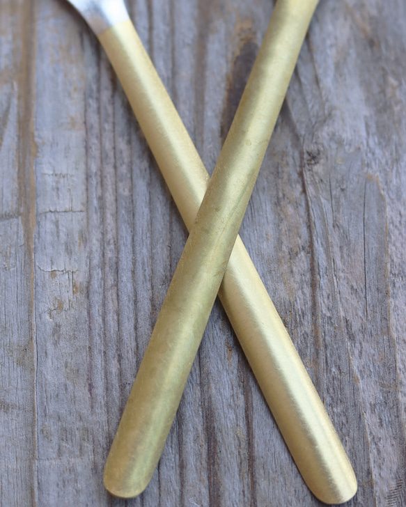 ライトな真鍮スプーン 10枚目の画像