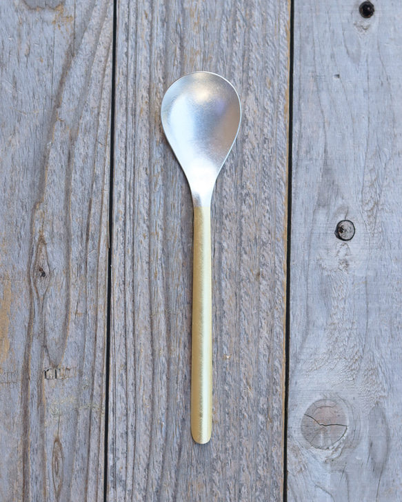 ライトな真鍮スプーン 2枚目の画像