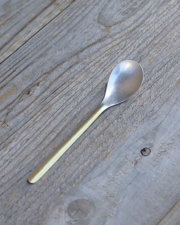 ライトな真鍮スプーン 3枚目の画像