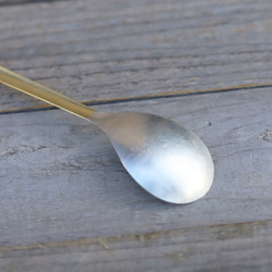 ライトな真鍮スプーン 6枚目の画像