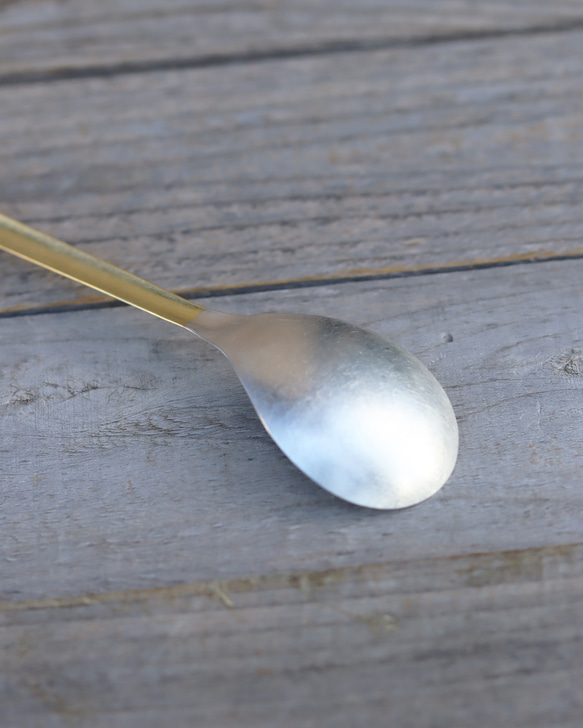 ライトな真鍮スプーン 6枚目の画像