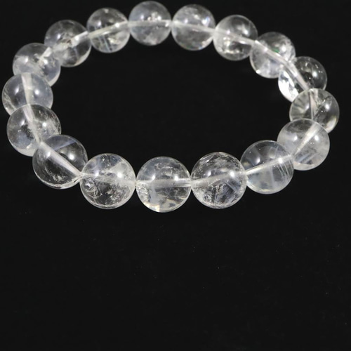 MARUMIさま専用♡水晶ともふもふエンジェルラダーのブレスレット ホワイトファントム エンジェルラダークォーツ 11.5mmブレスレット