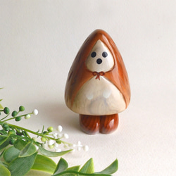 ゆきんこ （☆台付き） Yukinko その他置物 工房西岡 通販 19881372