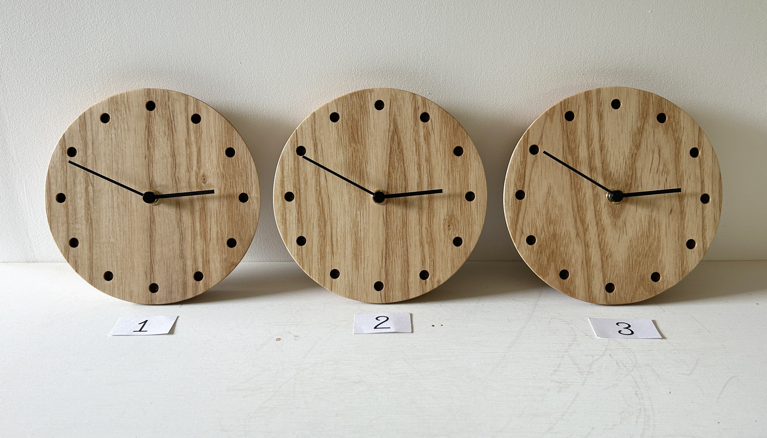 まんまるクロック／アッシュ