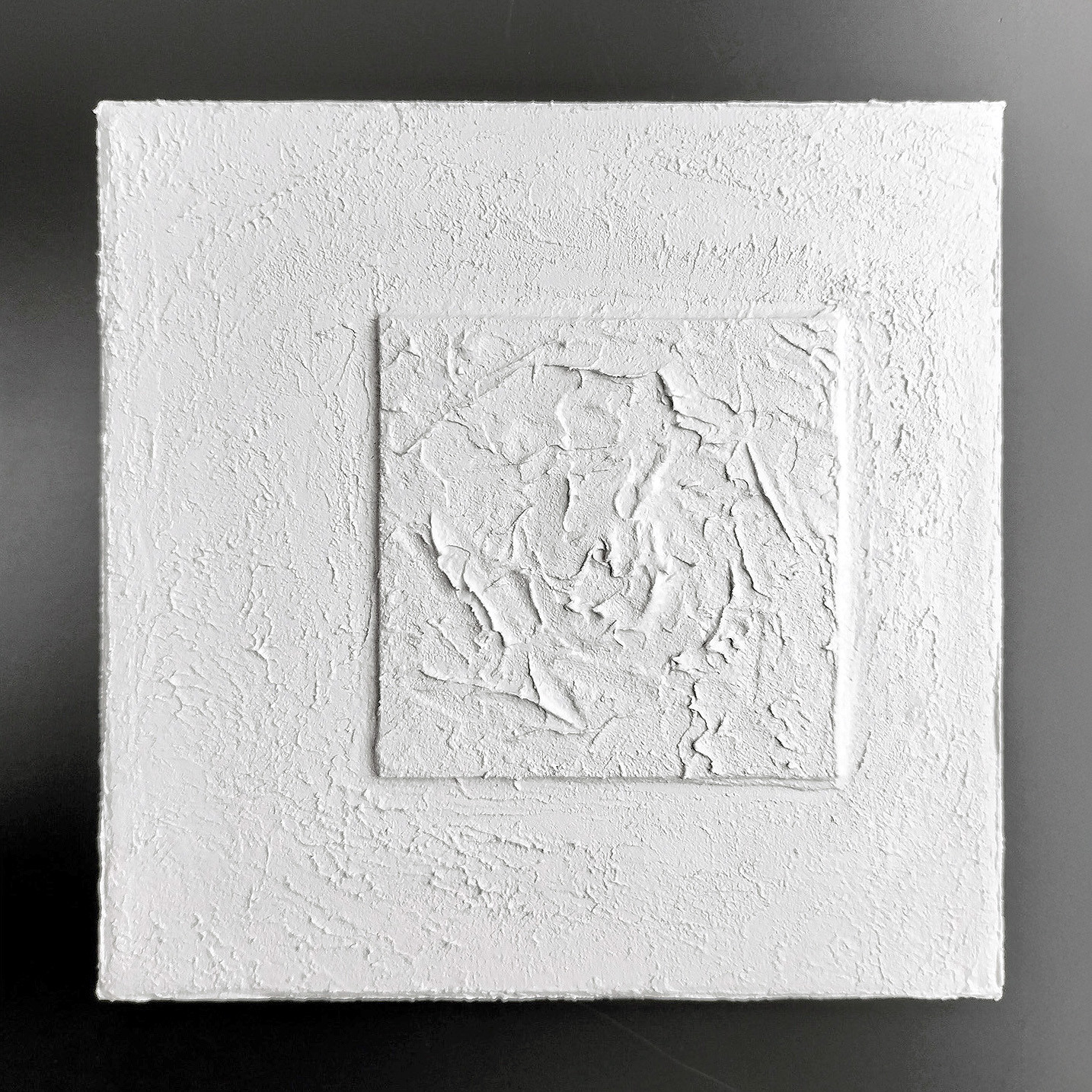 【一点物】 モダンテクスチャーアート「Quattro forme_7」キャンバス アクリル画  抽象画 ウォールデコ