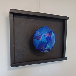 未来アート「一富士、二鷹、三茄子」（クレイ絵画） 絵画 山川善作