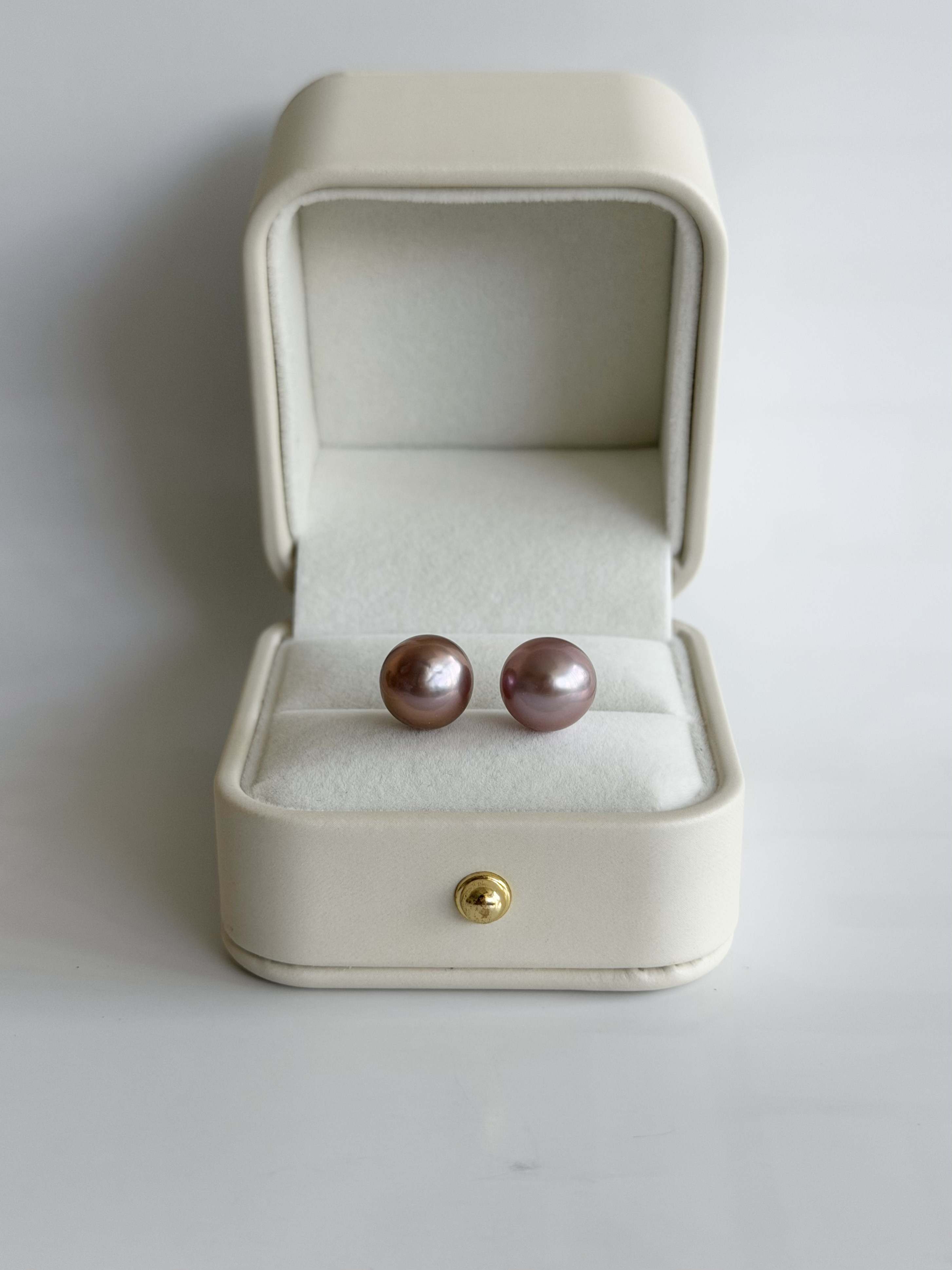 淡水パールのバロックピアス/金具変更可〈14kgf  K10  K18〉