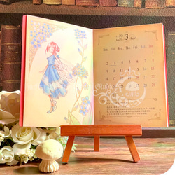 受注製作】2025 アンティーク洋書風カレンダー カレンダー