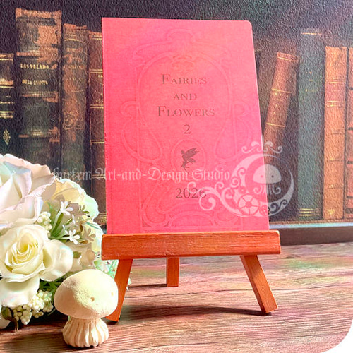 受注製作】2026 アンティーク洋書風カレンダー カレンダー hnrfxm