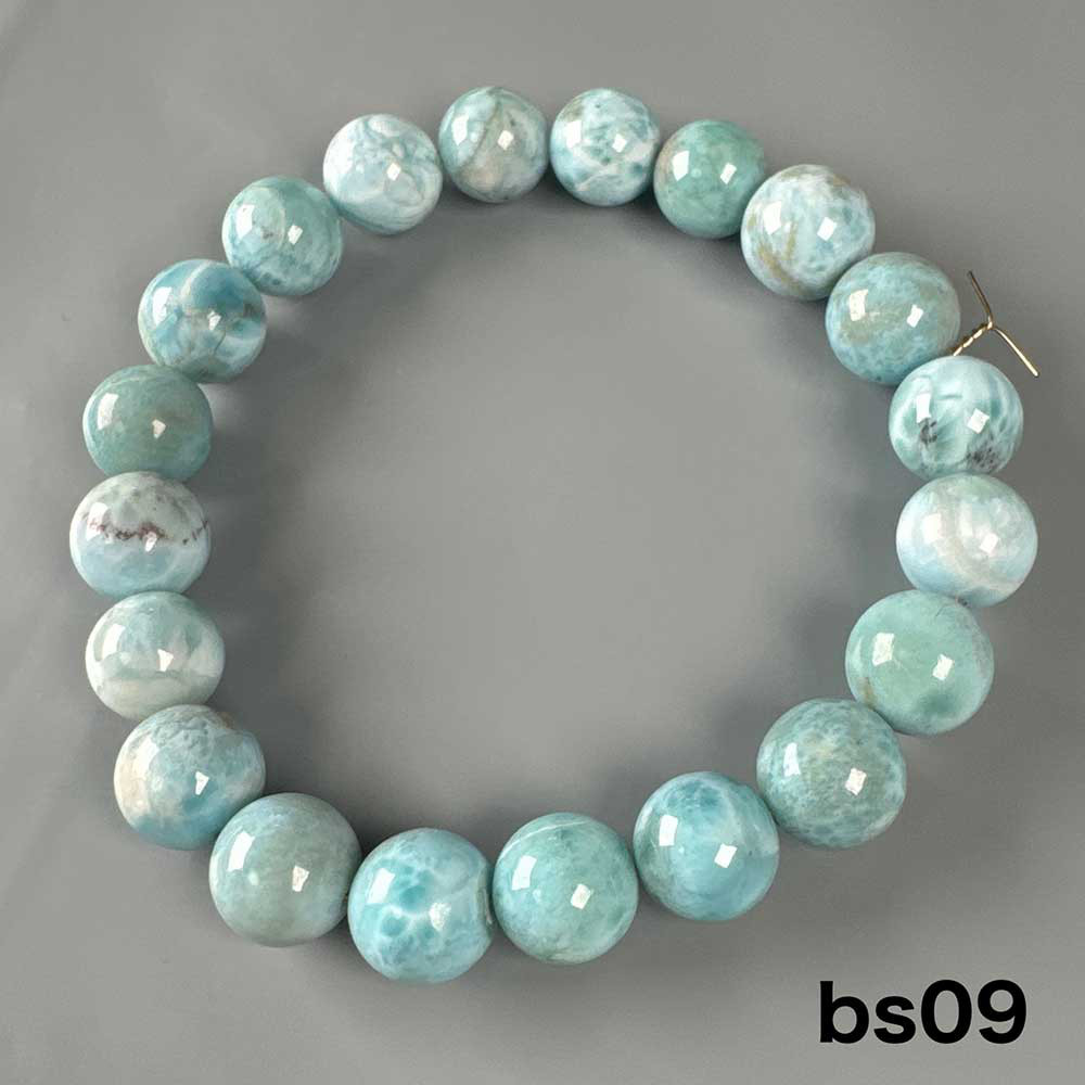 ラリマー 10ミリ ビーズ 20個 bs09