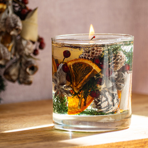 超早割2025】クリスマスキャンドル＆宝石キャンドルプレゼント