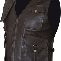 牛革4ポケットベスト Cow Leather 4 Front Pocket Vest 0e576990dd1e88b33cab20b5a7b9fe