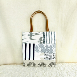 ☆ミナペルホネンハンドメイド❤️2wayショルダーバッグ・トートバッグ ハンドメイド ミナペルホネン ショルダートートバッグ