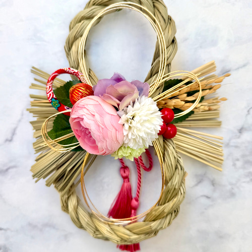 招福しめ縄飾り#お正月しめ縄飾り#和モダンしめ縄飾り 招福しめ縄飾り#お正月しめ縄飾り#和モダンしめ縄飾り 56-ny384_1.jpg