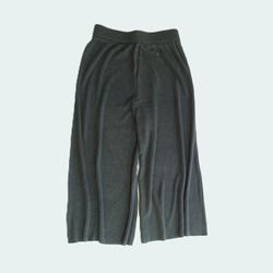 日本製 防起毛球針織寬褲 <2025秋冬款> 第8張的照片