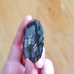 特集掲載◆ｸﾘｽﾏｽﾌﾞﾛｰﾁ◆クマさんからのプレゼント 4枚目の画像