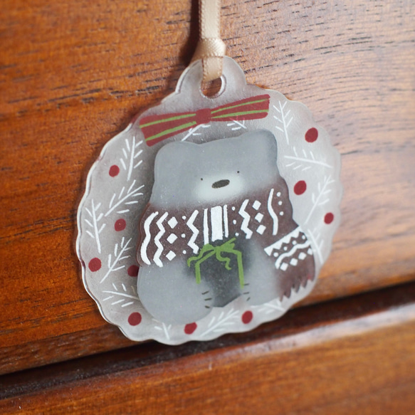 ｸﾘｽﾏｽｵｰﾅﾒﾝﾄ◆クマさんからのプレゼント 15枚目の画像