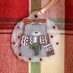 ｸﾘｽﾏｽｵｰﾅﾒﾝﾄ◆クマさんからのプレゼント 1枚目の画像